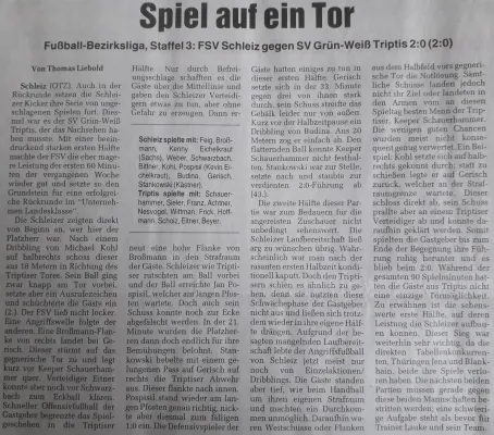 28.11.2009 FSV Schleiz vs. SV Grün-Weiß Triptis