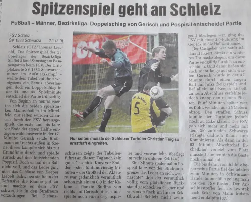 10.04.2010 FSV Schleiz vs. SV 1883 Schwarza
